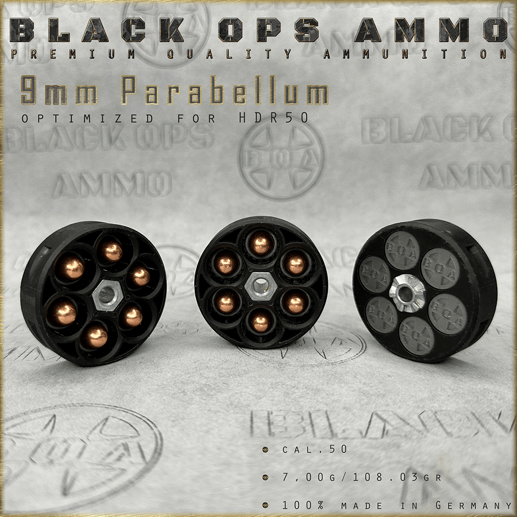 9mm Parabellum TR50 / HDR50